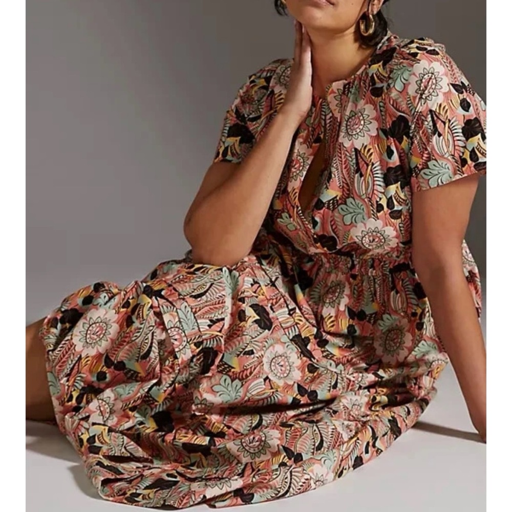 Anthropologie | the somerset maxi dress in botanic garden print - Picture 14 of 15